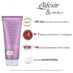 Elifexir Fitness | Gel Remodelant | Crème Raffermissante | Afinne, Définit et Tonifie | Améliore les Résultats du Sport | Caf