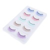 POPETPOP 35 Paires Faux Cils Colorés Faux Cils Denses Cils De Poupée Faux Cils Épais En Fibres Synthétiques Pestañas Postizas