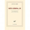 Situations Tome 4-Avril 1950 - avril 1953 