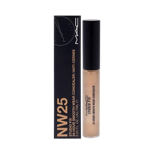 MAC Studio Fix 24 Hour Smooth Wear Concealer - NW25 for Women 0.24 oz Concealer