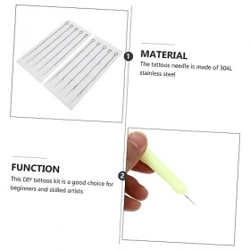 FRCOLOR 1 ensemble déquipement de tatouage - Kit de démarrage - Machine à tatouer - Kit de tatouage pour débutants - Stylo c