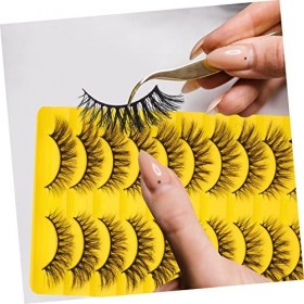 DOITOOL 30 Paires De Faux Cils Faux Cils Cils Artificiels Cils Adhésifs Faux Cils Maquillage DHalloween Cils Yeux Cils Faux 