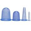 iTauyees Massage ventouses 4pcs Silicone coupe, Ventouses corps, Ventouses visage, Soin beauté en silicone, Soulagement de la