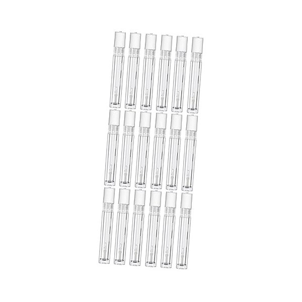 FRCOLOR 12 Pièces Tube Vide De Brillant à Lèvres Tubes De Brillant à Lèvres Avec Tubes De Brillant à Lèvres Vides Bouteilles 