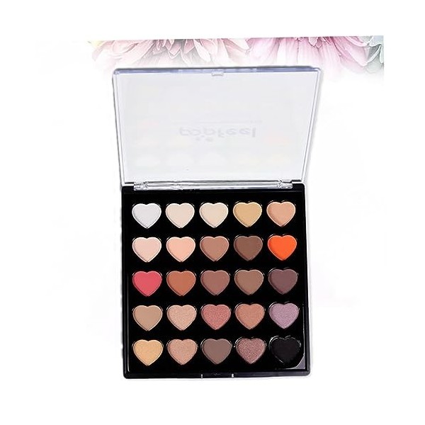 minkissy 2 Pièces 25 Palette De Maquillage Femmes Fard À Paupières Palette Maquillage Fard À Paupières Palettes DOmbres À Pa