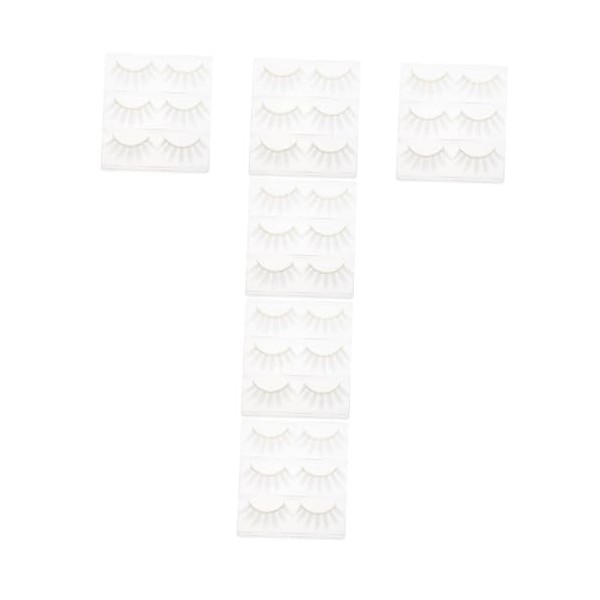 POPETPOP 42 Pièces Faux Cils Maquillage Des Cils Fournitures Dextension De Cils Trucs De Cils Kit De Cils Costume De Bal Bla