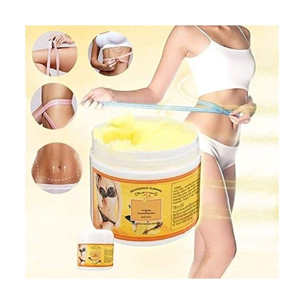 LifeBest 50 ML de crème brûlante de Graisse de Gingembre Anti-Cellulite crème Amincissante pour Tout Le Corps Gel crème raffe