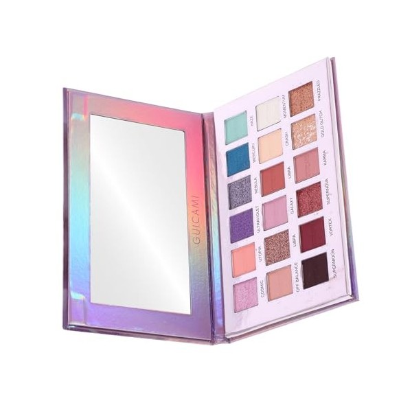 Beaupretty 1 Pièce 15 Plaque Dombre à Paupières 15 Couleurs Fard à Paupières Palette Cosmétique Accessoires De Maquillage Di