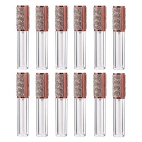 Beaupretty 12 Pièces Tube Vide De Rouge à Lèvres Cassé Tube De Brillant à Lèvres Vide Bouteilles Dhuile à Lèvres 5 Ml Conten