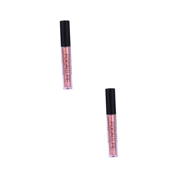 minkissy Rouge À Lèvres Liquide Longue Durée 3 Pièces Brillant À Lèvres Outil De Maquillage Outil De Beauté Pour Femmes Coule