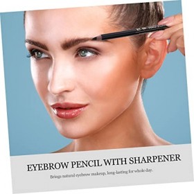 POPETPOP 24 Pièces Crayon à Sourcils Taille-crayon Définisseur De Sourcils Crayon à Sourcils 2 En 1 Cosmétiques Pour Les Sour