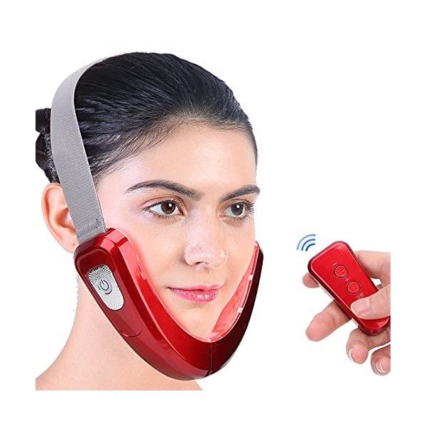 Appareil de levage à double menton, appareil de levage du visage à haute fréquence Machine électrique à visage en V amincissa