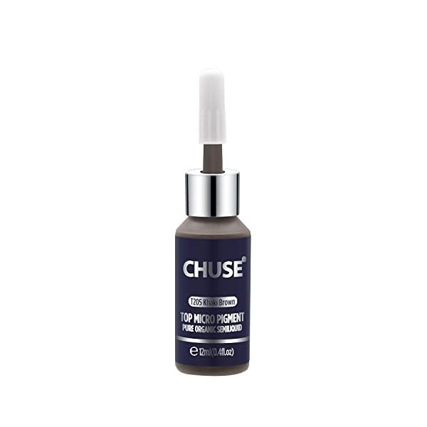 CHUSE T205 Kaki marron Couleur cosmétique permanente dencre de tatouage de maquillage de micro-colorant de Microblading SGS 