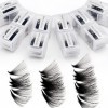 Cils Volume Russe 1200PCS 20D 0.07 C Curl 9-20mm Mixed Extension Cils Bouquet Volume Russe Cils a Cils Prefait Ventilateur Ci