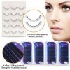 Kit Têtemannequin Pratique Dextension Faux Cils, MYSWEETY Dartiste Starter Lash pour Les Débutants Outil De Formation Cils 