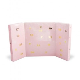 Calendrier de lAvent Maquillage pour Femme | 24 Pièces : Blush, Fard à Paupières, Rouge à Lèvres, Vernis à Ongles | Palette 