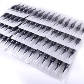 Lot de 60 aiguilles et tubes de tatouage jetables stérilisés avec 3RL 5RL 7RL 9RL 3RS 5RS 7RS 4F 7F 9F 7M1 9M1
