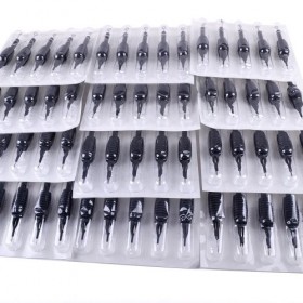 Lot de 60 aiguilles et tubes de tatouage jetables stérilisés avec 3RL 5RL 7RL 9RL 3RS 5RS 7RS 4F 7F 9F 7M1 9M1