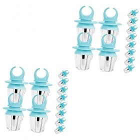 Angoily 24 Pcs Tube De Brillant À Lèvres Mini Brillant À Lèvres Mini Anneaux De Rouges À Lèvres Pour Femme Tubes DÉchantillo