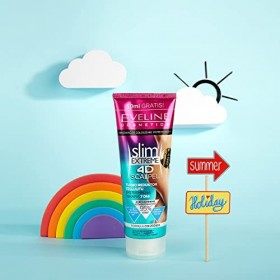 Réducteur de cellulite Eveline Cosmetics Slim Extreme 4D, triple turbo, scalpel, 250 ml