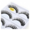 UAMOU 2/20/100 boîtes de cils de vison 5 paires de faux cils naturels bouclés épais Maquiagem Extension de cils outils de maq