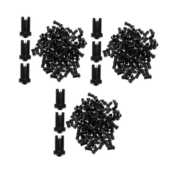 DOITOOL 300 Pièces De Colle Aiguille Anti-Blocage Outils De Cils Pour Extensions De Cils Fournitures DExtensions De Cils De 