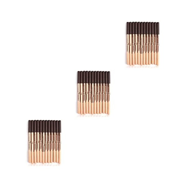 FIOERDTUIE 5 Ensemble de Lot de 12 bruns pour les yeux à double tête multi-fonctionnels Eye Liner Stylo anti-cernes Maquillag