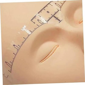 FRCOLOR 1 jeu de tatouages pour sourcils, pratique de la peau, semi-permanent, kit dentraînement de maquillage professionnel