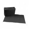 Angoily 125 Pièces Noir Table Tissu Noir Couverture De Table Nappes Imperméables Nappe Imperméable Imperméable À leau Tapis 