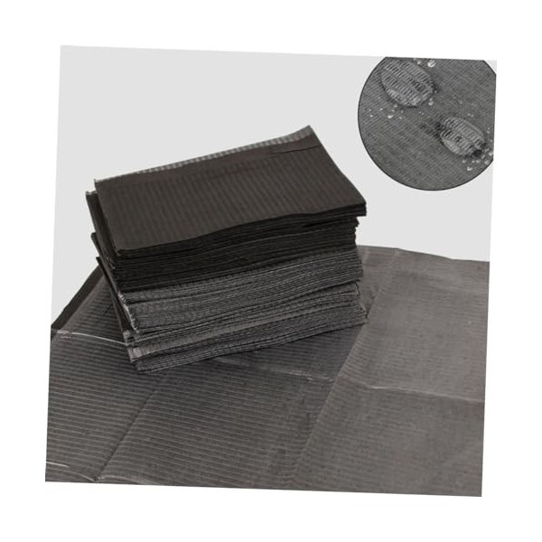 Angoily 125 Pièces Noir Table Tissu Noir Couverture De Table Nappes Imperméables Nappe Imperméable Imperméable À leau Tapis 