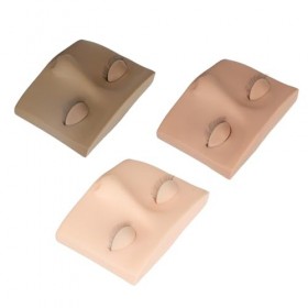 Tête de Mannequin dextension de Cils, Lavable, Facile à Appliquer, Tête de Mannequin de Cils Réutilisable, 3 Couleurs, Prati