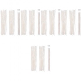 Angoily 15 Ensembles Oreille Piercing Ligne De Nettoyage Soie Total War 420 Nettoyant Boucle DOreille Trou Nettoyant Nombril