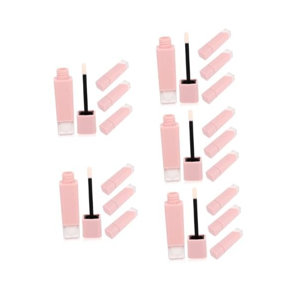 FRCOLOR 16 Pièces Tube De Rouge à Lèvres Vide Tubes à Lèvres Vides Tube De Brillant à Lèvres Rechargeable Rouge à Lèvres Pour