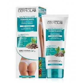 Dermolab Gel Corps anticellulite Tonifiant Effet froid avec Menthol et Caféine - 200 ml