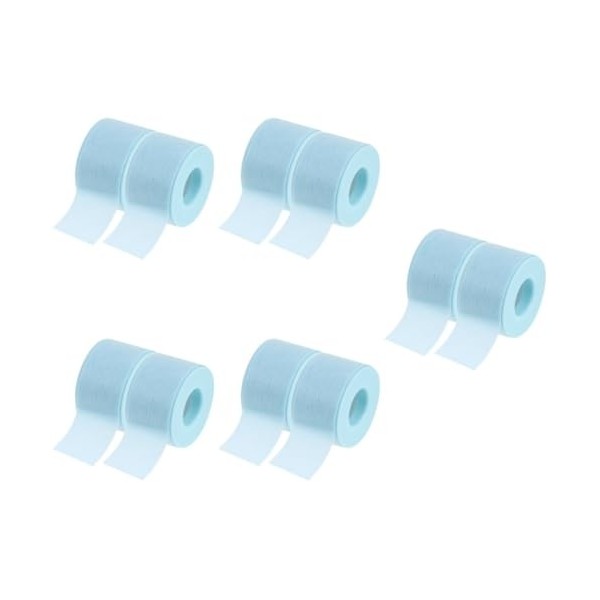 BESPORTBLE 6 Rouleaux De Bande De Gel De Silicone Ruban DExtension De Cils Bandes De Cils Féminines Sous Les Bandes Pour Les