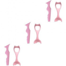 POPETPOP 6 Pièces Eye-liner Protège-cils Mascara Outil De Pochoir De Peigne à Cils Outil Applicateur De Mascara Outil Séparat