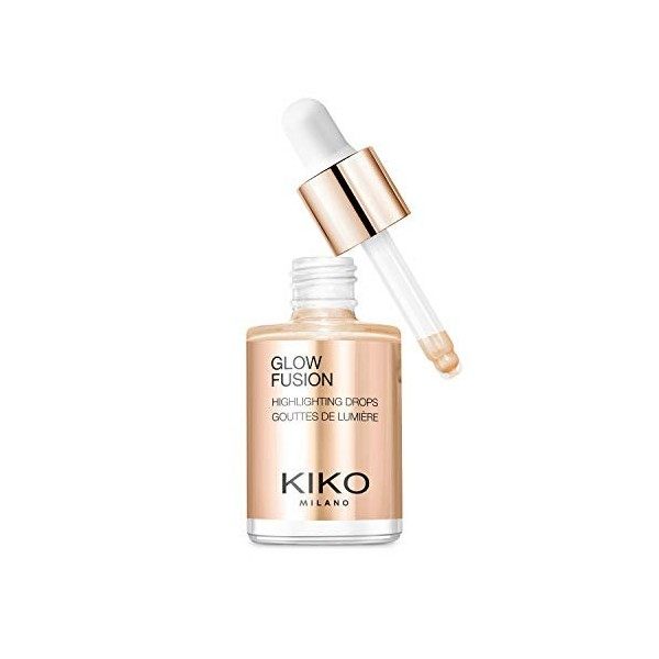 KIKO Milano Glow Fusion Highlighting Drops 03 | Enlumineur Liquide Pour Le Visage Au Fini Métallisé