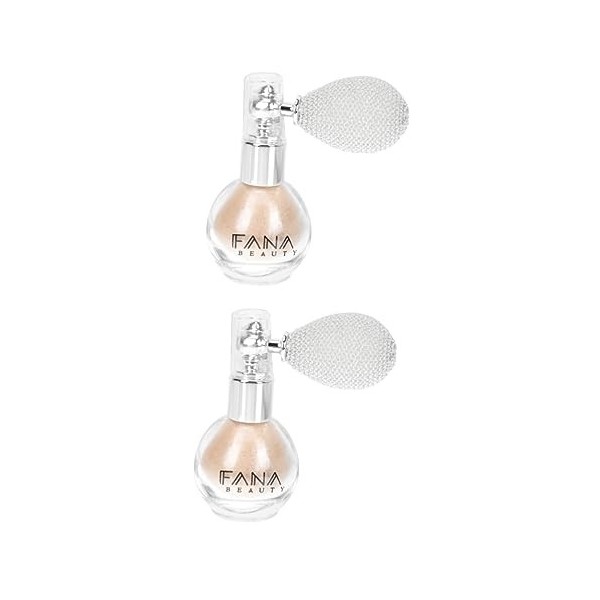 FRCOLOR 3 Pièces Pulvérisation De Paillettes Vaporisateur Pour Le Corps Briller Haut Spray Corporel Pour Femme Parfum De Chev
