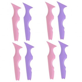 Beaupretty 8 Pièces Règle De Beauté En Silicone Outil Multiple Outil Applicateur De Cils Bande De Visage Outil De Maquillage 