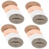 Housoutil 16 Pièces 3D Module Masque À Lèvres Pratique Fausse Peau Pratique Peau Pour Silicone Lèvre Trucs À Lèvres Sourcil P