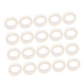 FRCOLOR 60 Pièces Ruban DIsolation Ruban DExtension De Cils En Mousse Ruban De Maquillage Pour Cils Ruban De Cils Blanc Rub