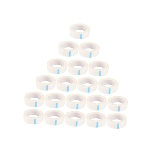 FRCOLOR 60 Pièces Ruban DIsolation Ruban DExtension De Cils En Mousse Ruban De Maquillage Pour Cils Ruban De Cils Blanc Rub