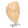 5D Silicone Plein Visage Mannequin Enseignement Conseil Pratique Remover Pratique Conseil Support pour Masque Maquillage Pann