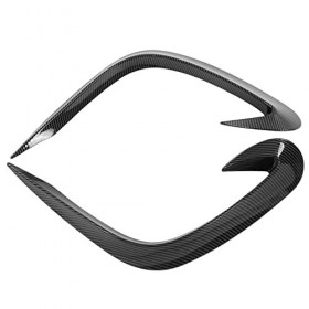 Garniture de Phare Antibrouillard Avant, Décoration Extérieure de Paupière de Feu Antibrouillard Anti-rayures en Fiber de Car