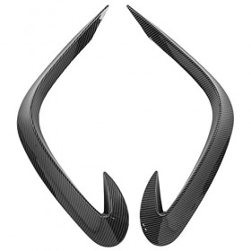 Garniture de Phare Antibrouillard Avant, Décoration Extérieure de Paupière de Feu Antibrouillard Anti-rayures en Fiber de Car