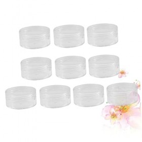 minkissy 60 Pièces Bouteilles DExtincteur De Manucure Cosmétique En Plastique Burette Paillettes Bouteilles DExtincteur Éch