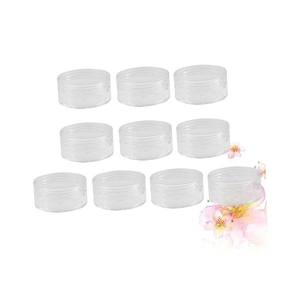 minkissy 60 Pièces Bouteilles DExtincteur De Manucure Cosmétique En Plastique Burette Paillettes Bouteilles DExtincteur Éch