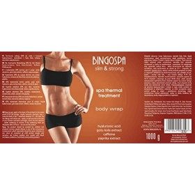 BINGOSPA Traitement thermique anti-cellulite à lacide hyaluronique, à lextrait de gotu kola, à la caféine et à lextrait de