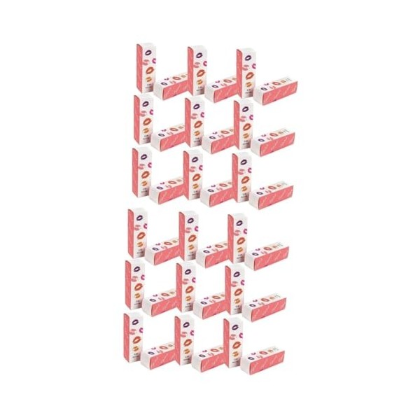 Mobestech 100 Pièces Boîte De Rouge à Lèvres Boîtes Demballage De Brillant à Lèvres Cartons Demballage Brillant à Lèvres En