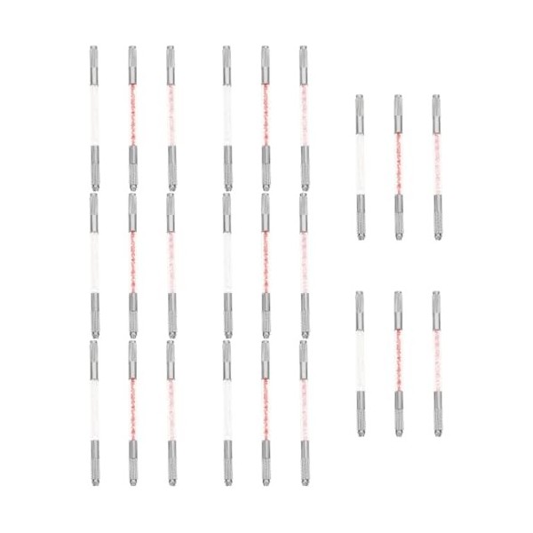 POPETPOP 12 Pièces Stylo à Broder Aux Fruits Crayon De Cire à Ongles Stylo Microblading Sourcils Kit De Microblading Sourcils